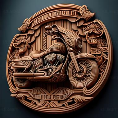 3D модель Harley Davidson Electra Glide (STL)